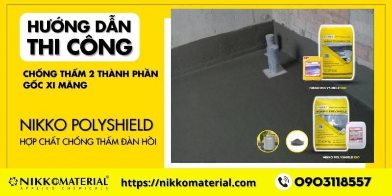 Quy trình test nước chống thấm là bước quan trọng để đảm bảo hiệu quả của lớp chống thấm, ngăn ngừa rò rỉ nước vào công trình